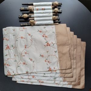 Japanese Chopsticks and Placemat Set for 6 NWT